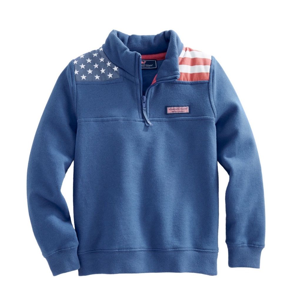 XL (18)Boys Flag Shep Shirt